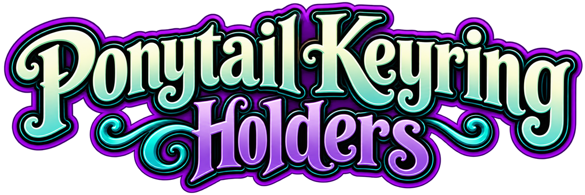 Ponytail Holders - Keyring