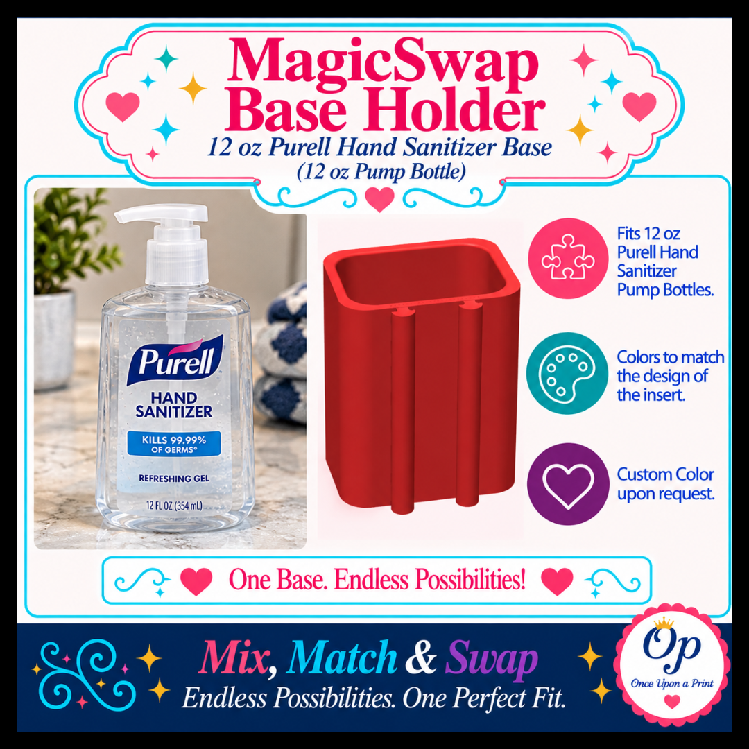 12 oz Purell Hand Sanitizer MagicSwap Base Holder