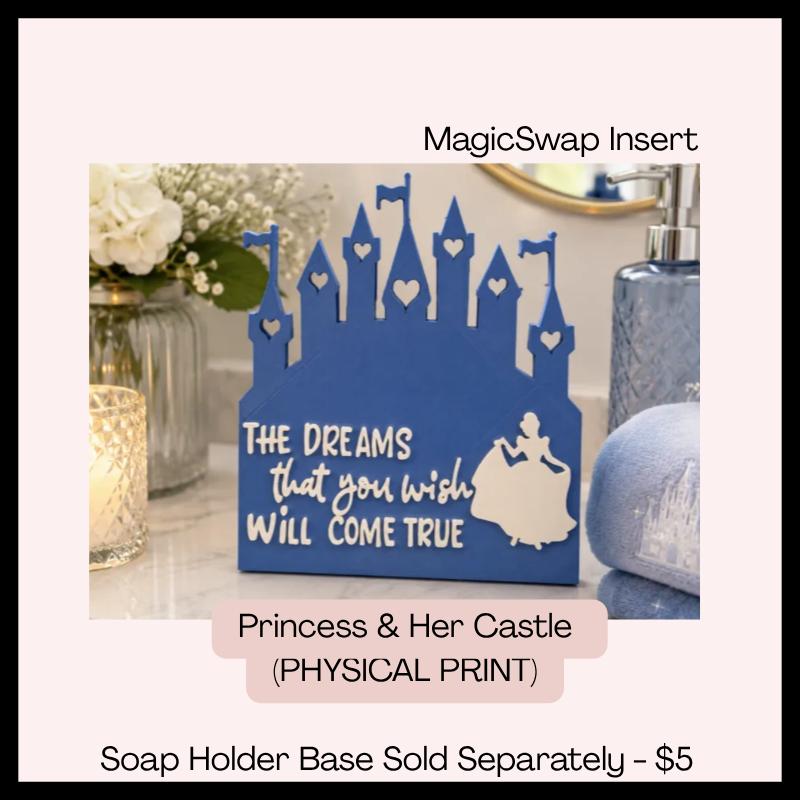 Princess & Her Castle (MagicSwap Plate)