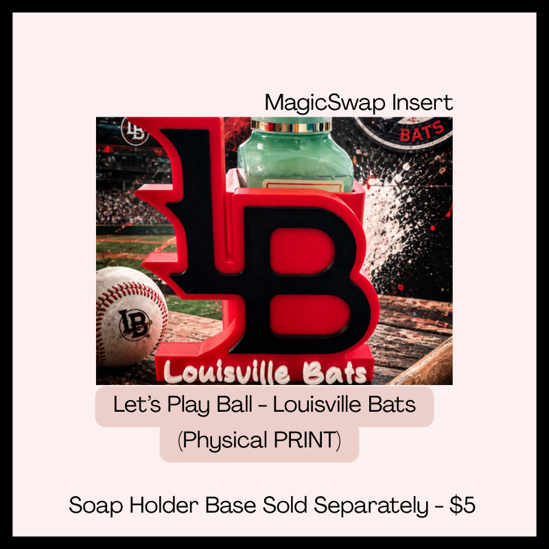 Let's Play Ball - Louisville Bats (MagicSwap Plate)