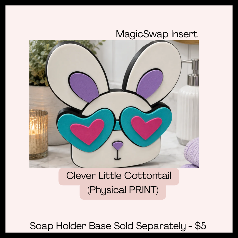 Clever Little Cottontail (MagicSwap Plate)