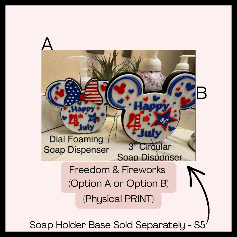 Freedom & Fireworks (MagicSwap Plate / TWO Versions)