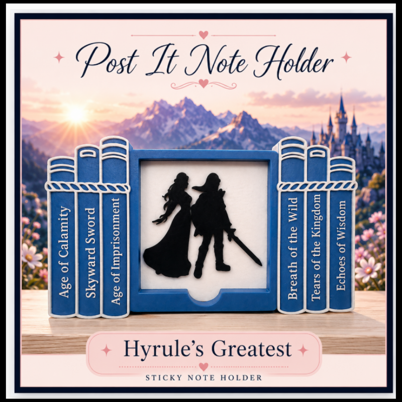 Hyrule's Greatest - Post It Note Holder