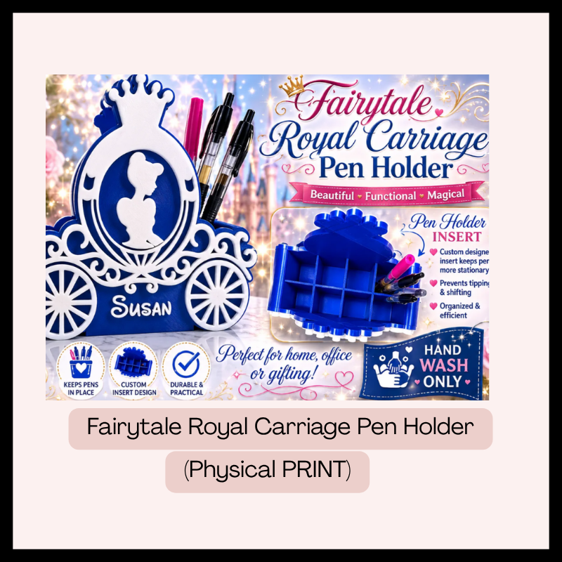 Fairytale Royal Carriage (Pen Holder)