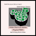 Hidden Shamrock Wishes (Solid Bath & Body Work Holder)