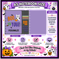 DIGITAL DOWNLOAD - Boo To You A5 Notebook