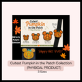 3 Sizes - Bag Charms - Cutest Pumpkin in the Patch