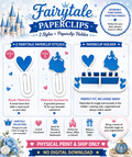 Fairytale Paperclips + Paperclip Holder