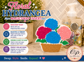 Basket of Hydrangeas - MagicSwap Insert