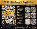 Leopard Personalized Notebook (8.5" x 11")