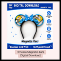 DIGITAL DOWNLOAD- Princess Magnetic Ears