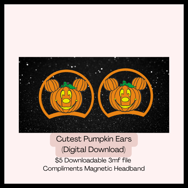Cutest Pumpkin Magnetic Ears