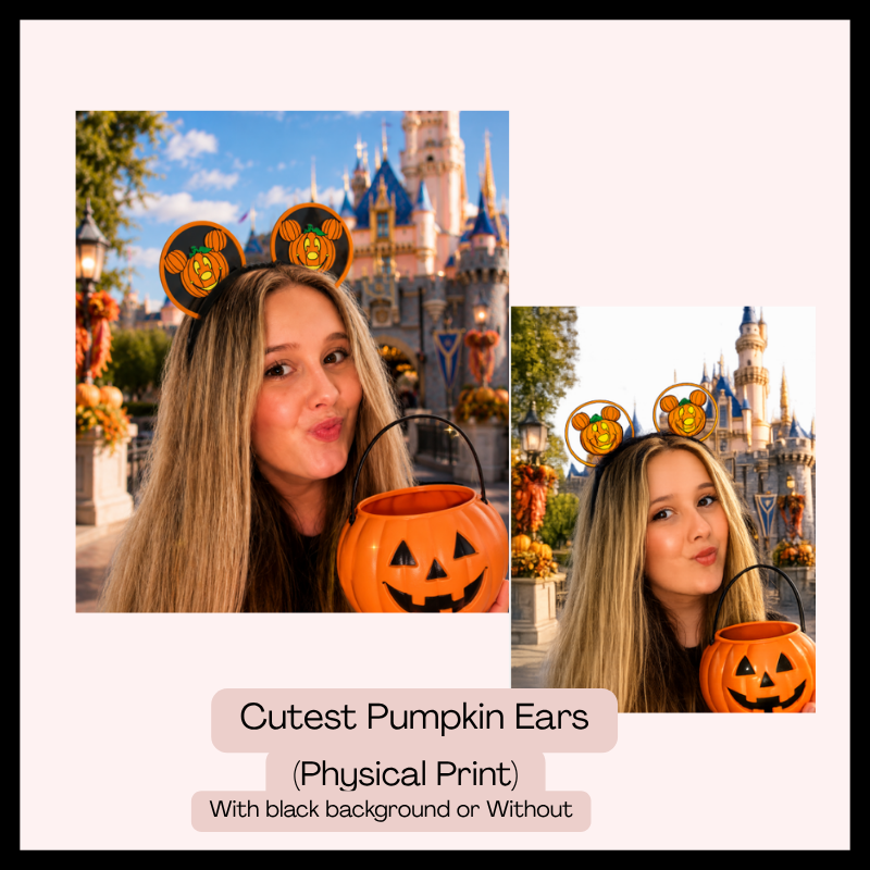 Magnetic Headband / Ears - Cutest Pumpkin in the Patch