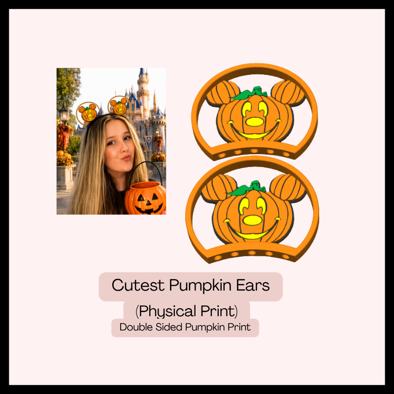 Magnetic Headband / Ears - Cutest Pumpkin in the Patch