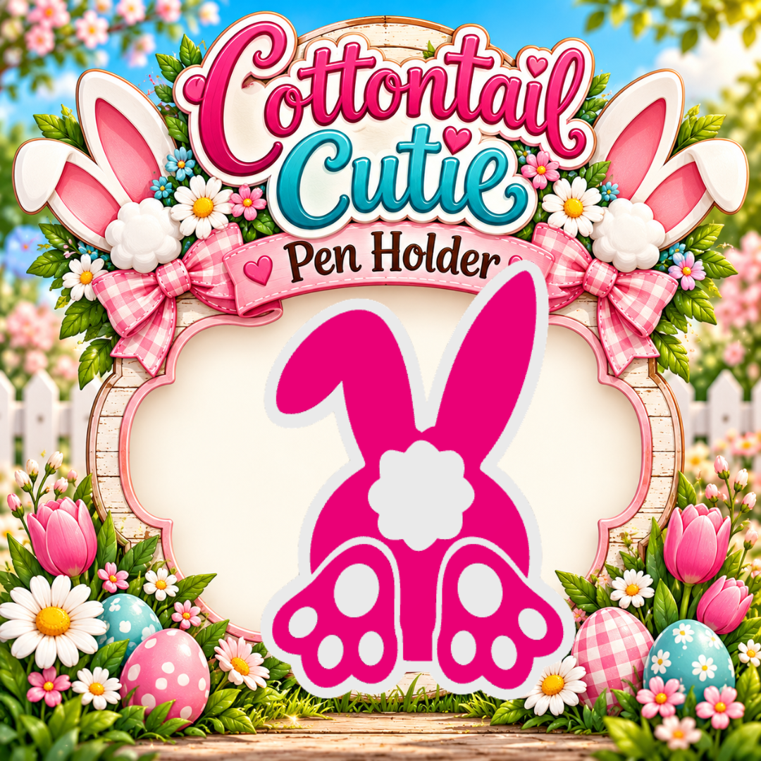 Cottontail Cutie Pen Holder