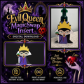 DIGITAL DOWNLOAD - Evil Queen MagicSwap Insert | Villain Collection