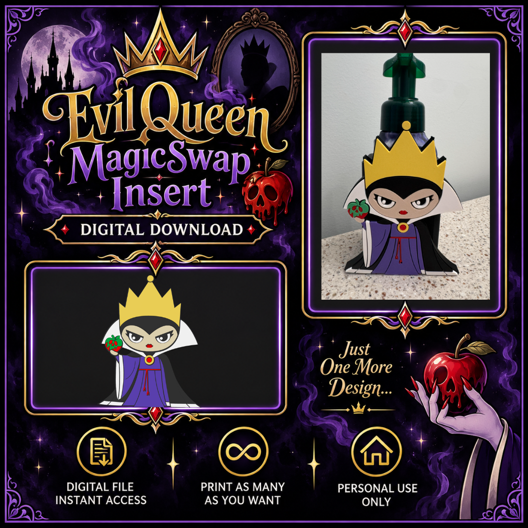 DIGITAL DOWNLOAD - Evil Queen MagicSwap Insert | Villain Collection