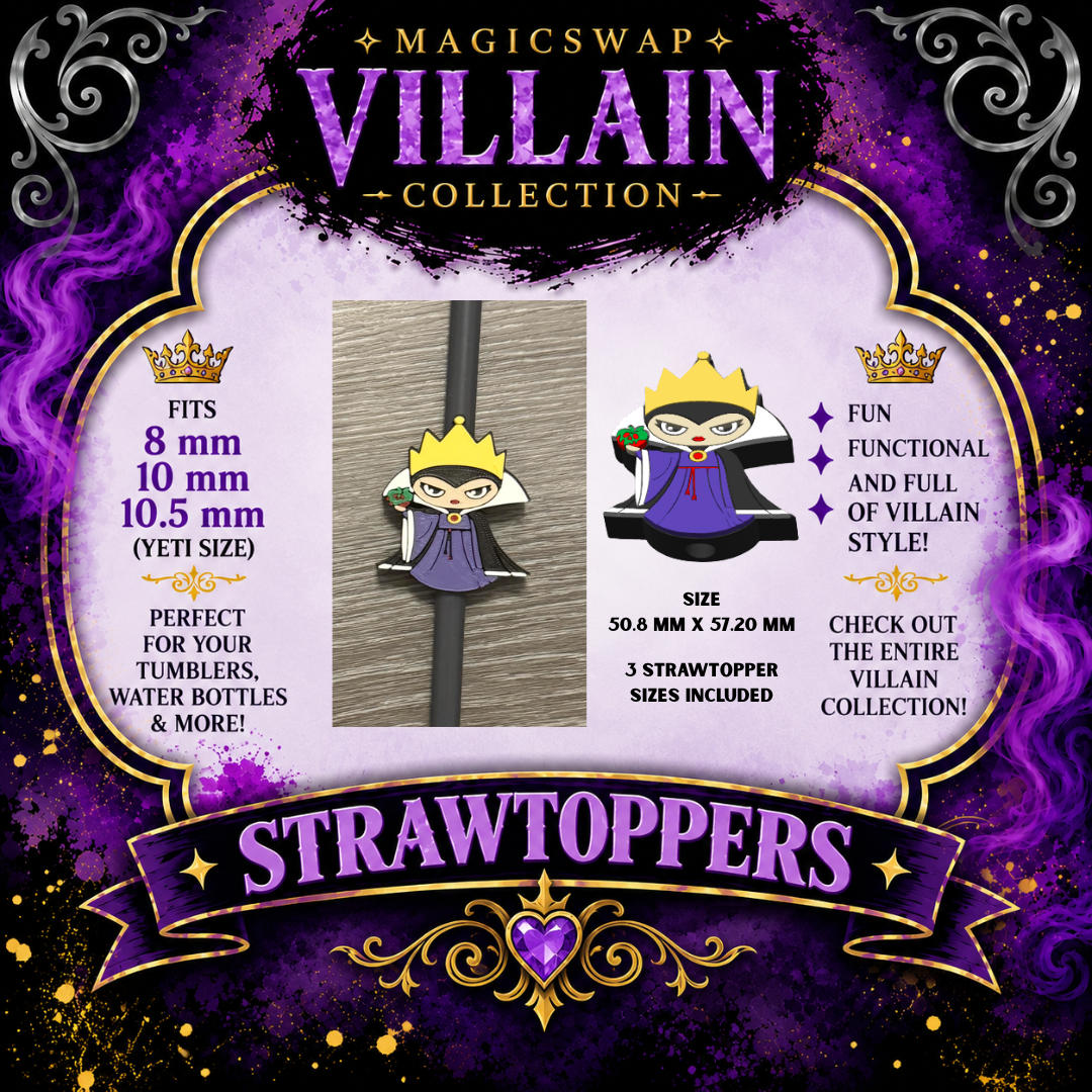 DIGITAL DOWNLOAD - Evil Queen Strawtoppers