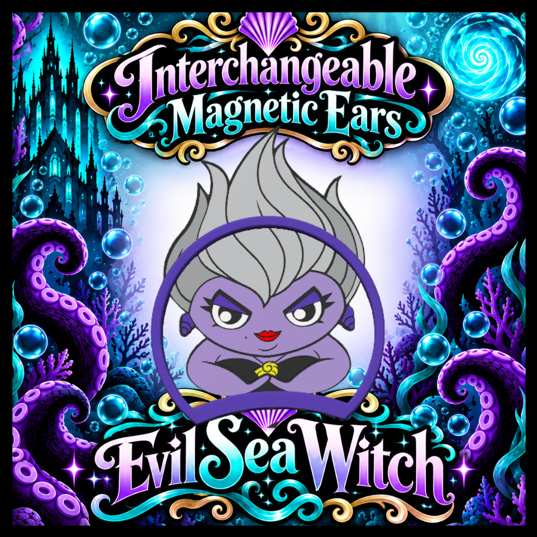 Sea Witch Interchangeable Magnetic Ears
