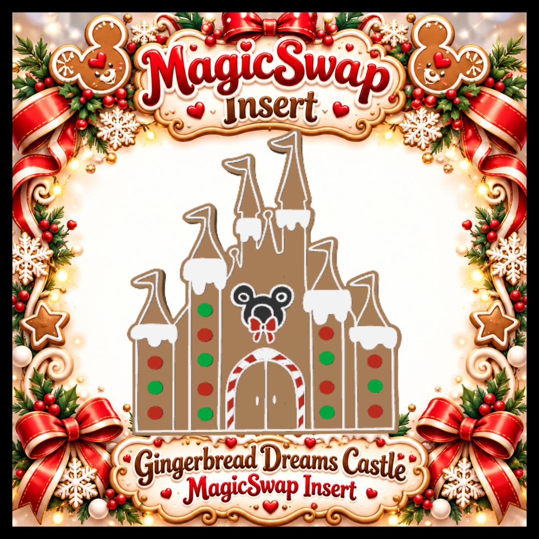 Gingerbread Dreams Castle MAGICSWAP INSERT