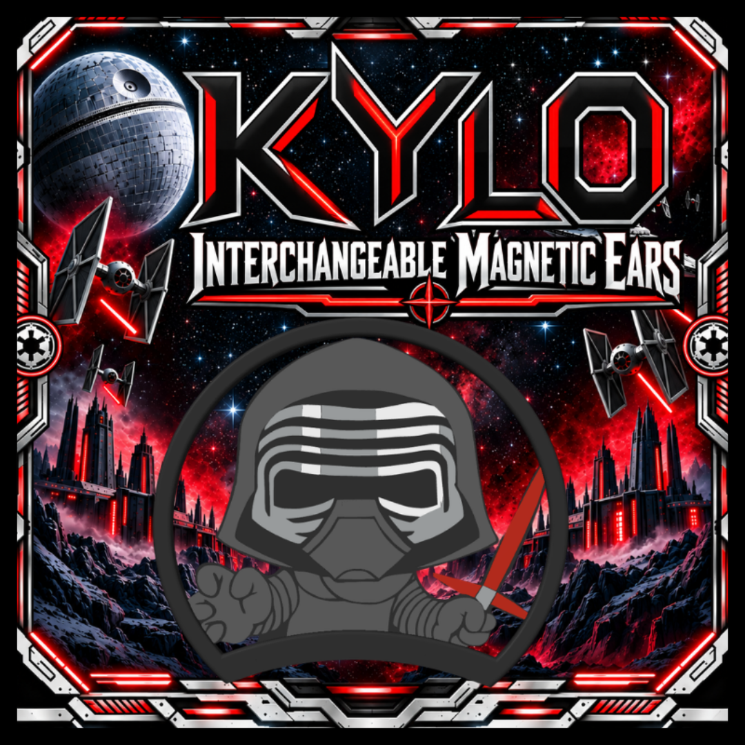 ❤️🖤 DIGITAL DOWNLOAD - KYLO Interchangeable Magnetic Ears