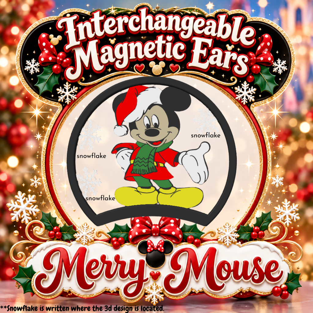 Merry Mice Interchangeable Magnetic Ears