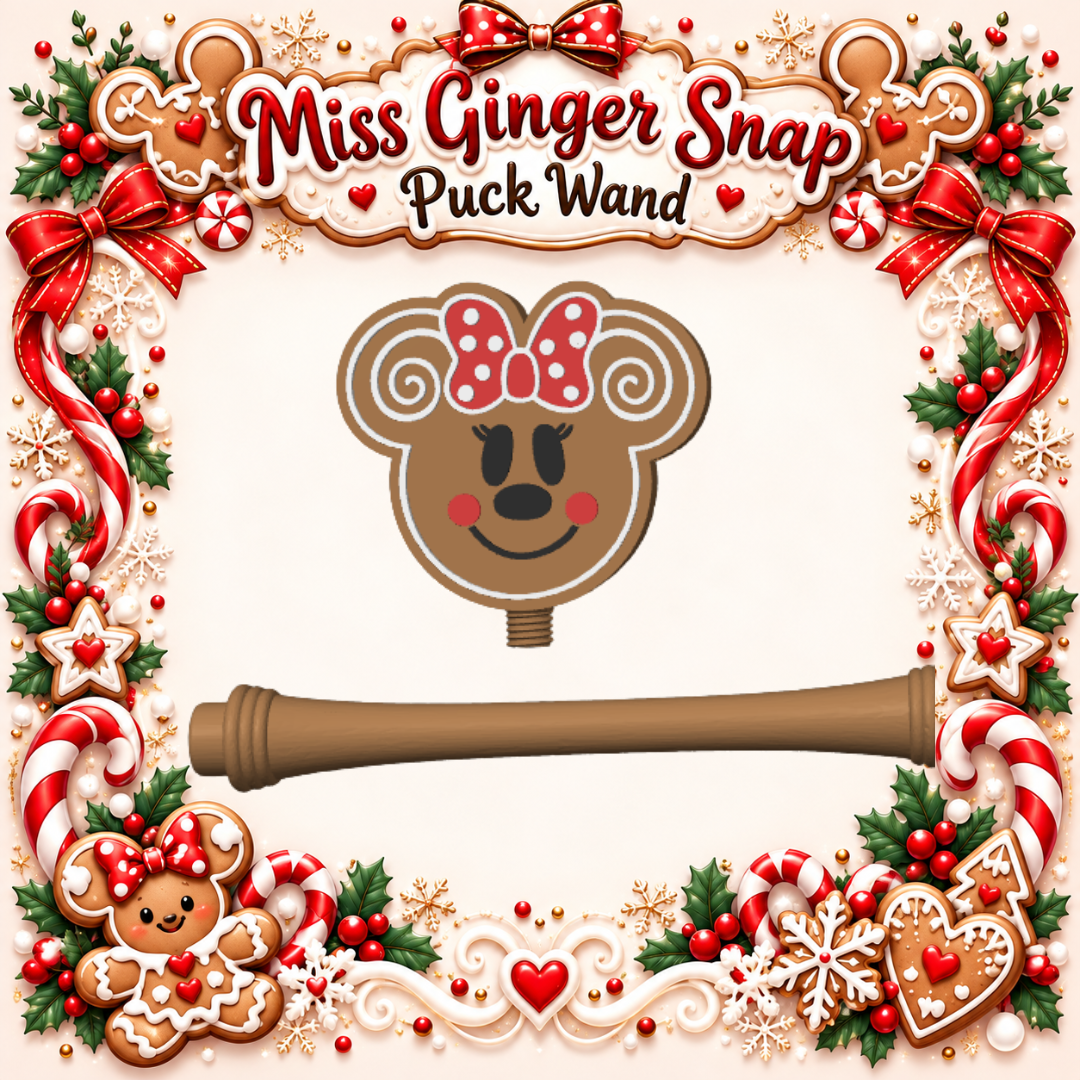 Miss Ginger Snap Puck Wand