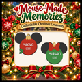 Mouse-Made Memories, Personalized Ornaments