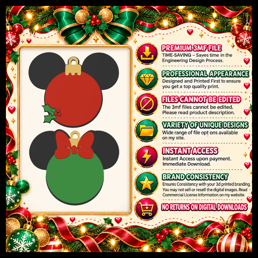 Mouse-Made Memories, Personalized Ornaments