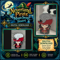 DIGITAL DOWNLOAD - Neverland Pirate MagicSwap Insert | Villain Collection