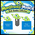 💚💚 DIGITAL DOWNLOAD - 💚 Monstrously Magical – One-Eyed Buddy Desk Buddies Collection