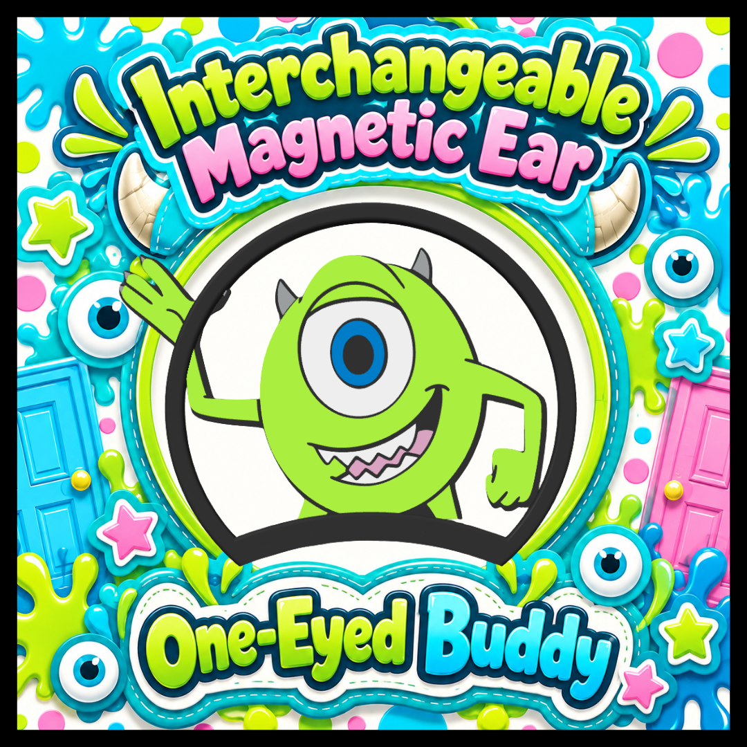 One-Eyed Buddy Interchangeable Magnetic Ears