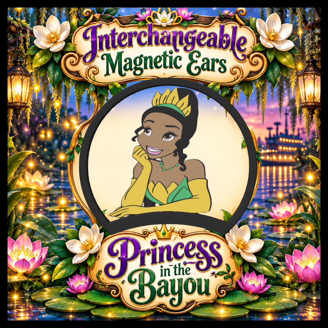 DIGITAL DOWNLOAD - Princess in the Bayou Magnetic Ears