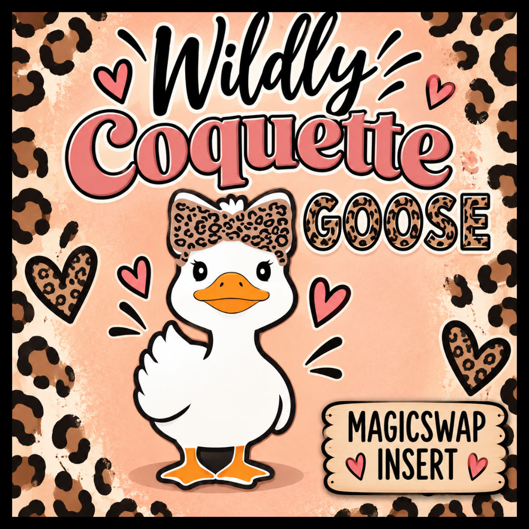 DIGITAL PRODUCT - Wildly Coquette Goose MagicSwap Insert