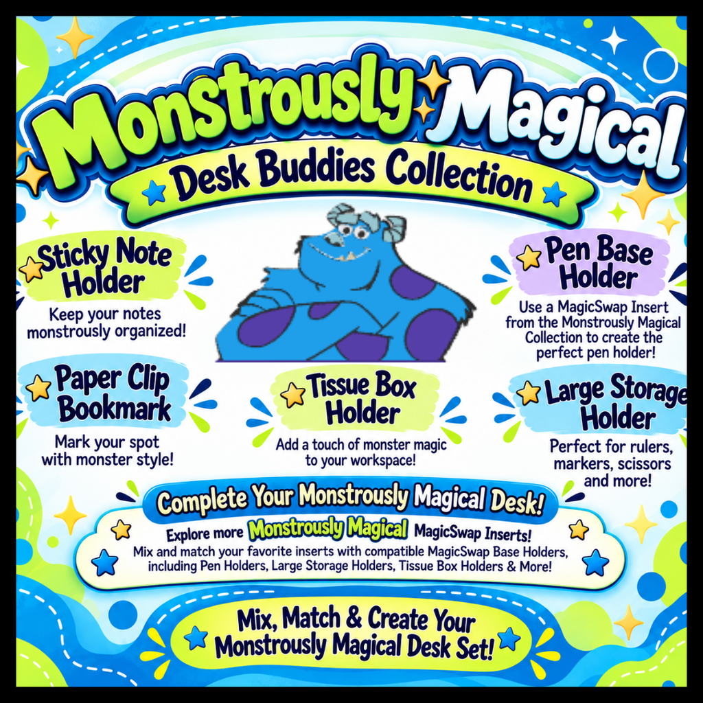 🩵🩵DIGITAL DOWNLOAD - Fuzzy Buddy Desk Buddies Collection