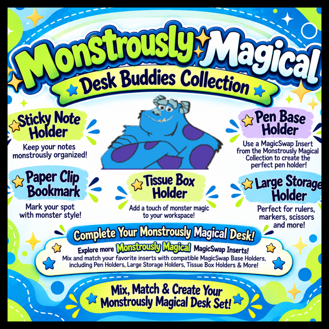 🩵🩵DIGITAL DOWNLOAD - Fuzzy Buddy Desk Buddies Collection