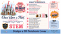 Design Your Own 3D Printed Notebook Cover Tutorial