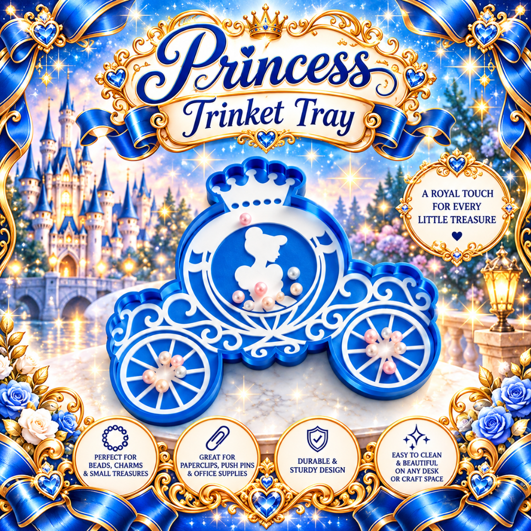 💙 💙 Digital Download - Princess Carriage Trinket Tray