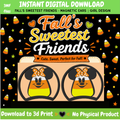 DIGITAL DOWNLOAD - Fall’s Sweetest Friends – Magnetic Ears | Girl Design