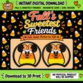 💛 DIGITAL DOWNLOAD - Fall’s Sweetest Friends – Magnetic Ears | Girl Design