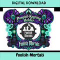 Mortals Ponytail-Keyring Holder
