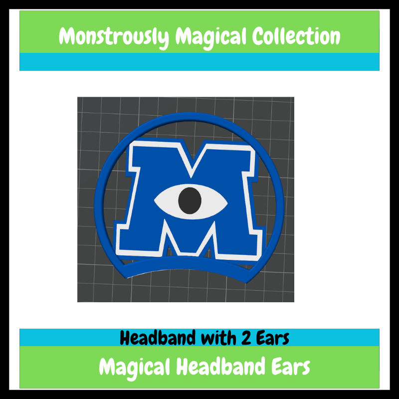 Scare Magnetic Headband Ears