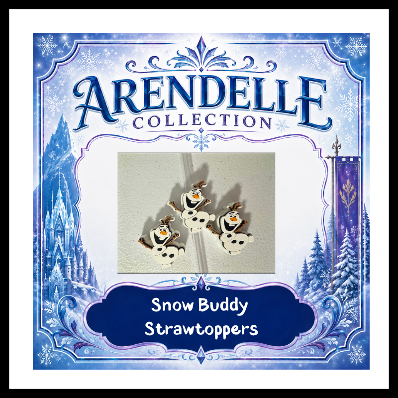 ☃️❄️ Snow Buddy Strawtoppers