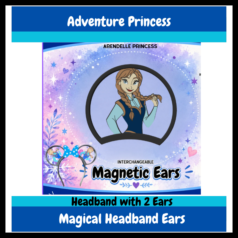 Arendelle Adventure Princess Magnetic Ears
