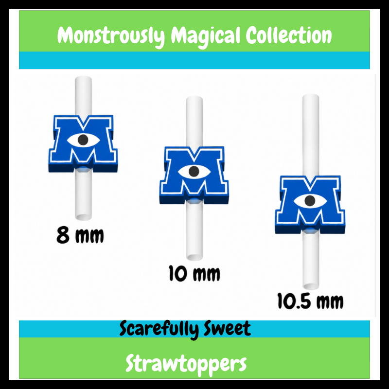 DIGITAL DOWNLOAD - Scarefully Sweet Strawtoppers - (Original and Mini Version)