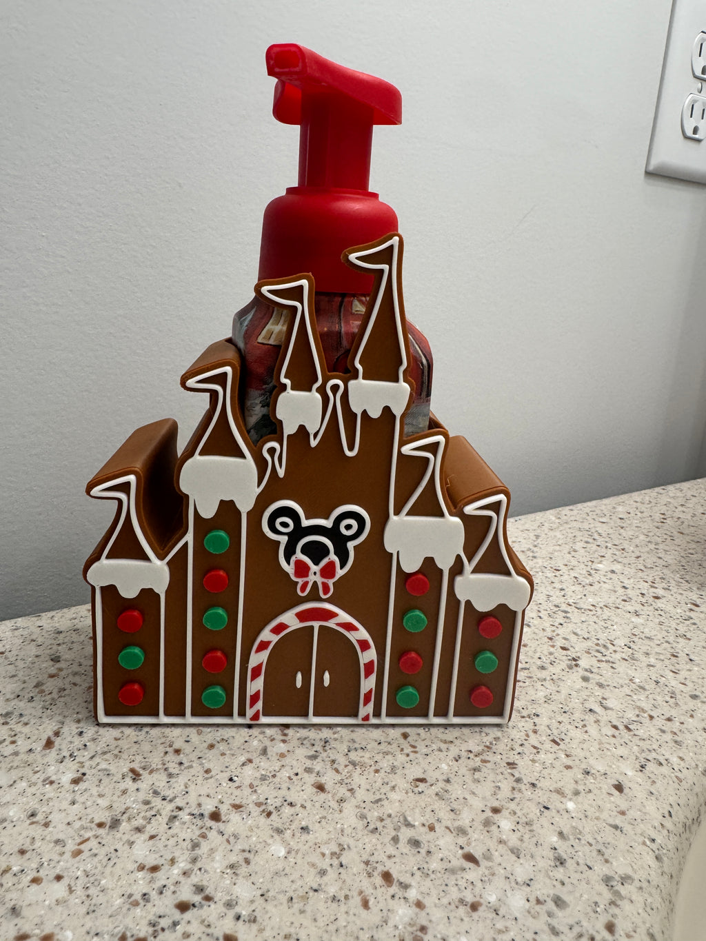 DIGITAL DOWNLOAD - Gingerbread DREAMS Castle - SOLID BBW HOLDER
