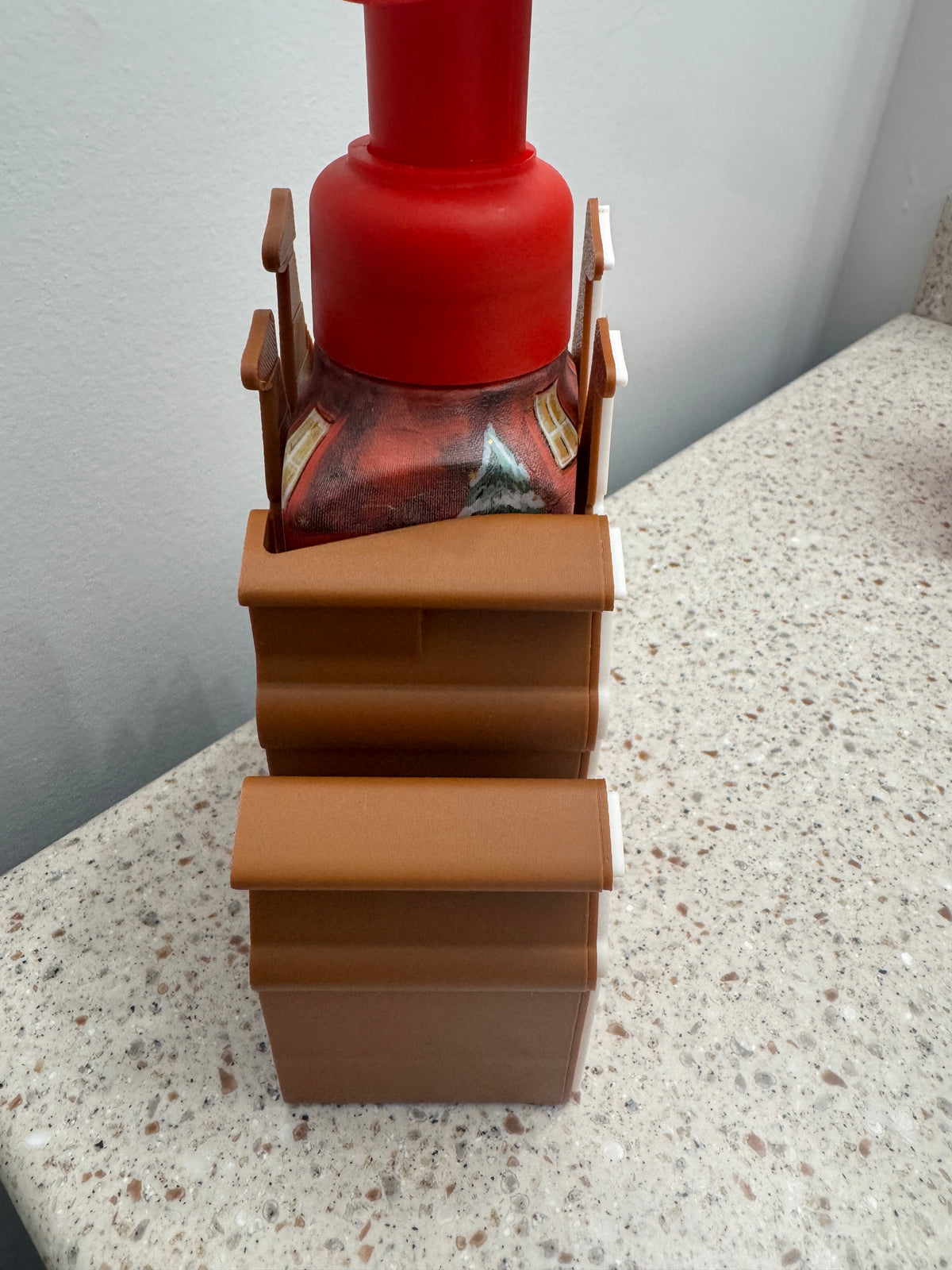 DIGITAL DOWNLOAD - Gingerbread DREAMS Castle - SOLID BBW HOLDER
