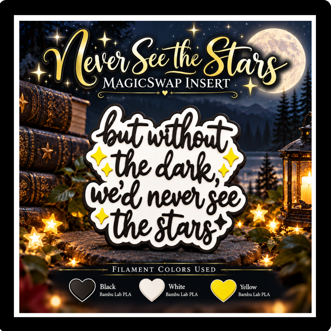 ✨✨DIGITAL DOWNLOAD -  ✨ Never See the Stars MagicSwap Insert