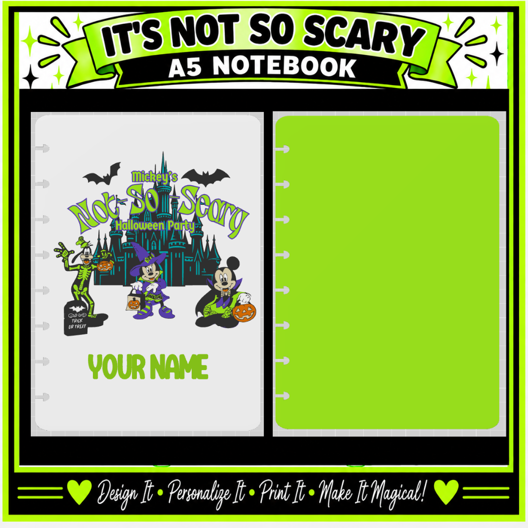 It's Not So Scary A5 Notebook