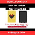 DIGITAL DOWNLOAD - Classic Vibe Mini Tote + Lid
